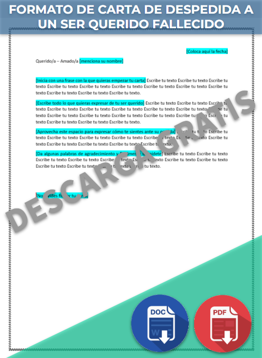 Carta De Despedida Ejemplos Y Formatos Word Pdf Bank Home Themeloader