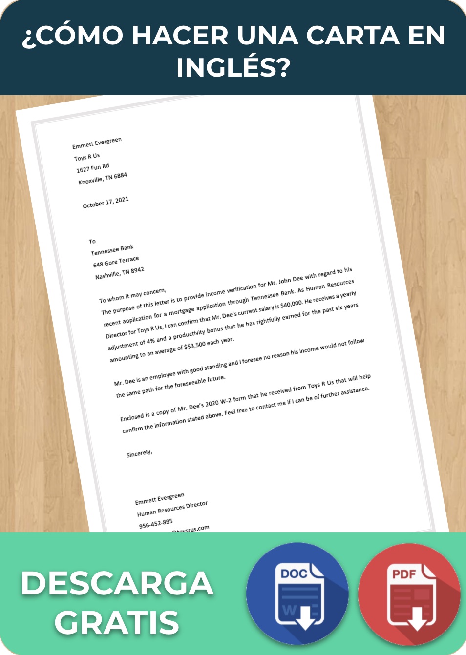 ¿Cómo Hacer una Carta en Inglés?