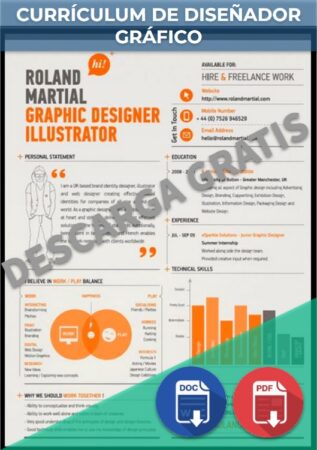 Currículum Diseñador Gráfico