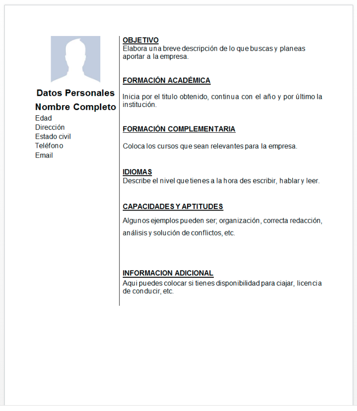 Todo 33+ Imagen de fondo como hacer un curriculum vitae para jovenes sin experiencia laboral Alta definición completa, 2k, 4k