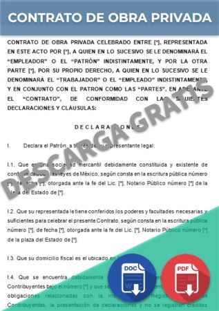 Contrato De Obra Privada