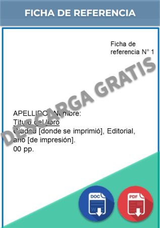 Ficha de referencia