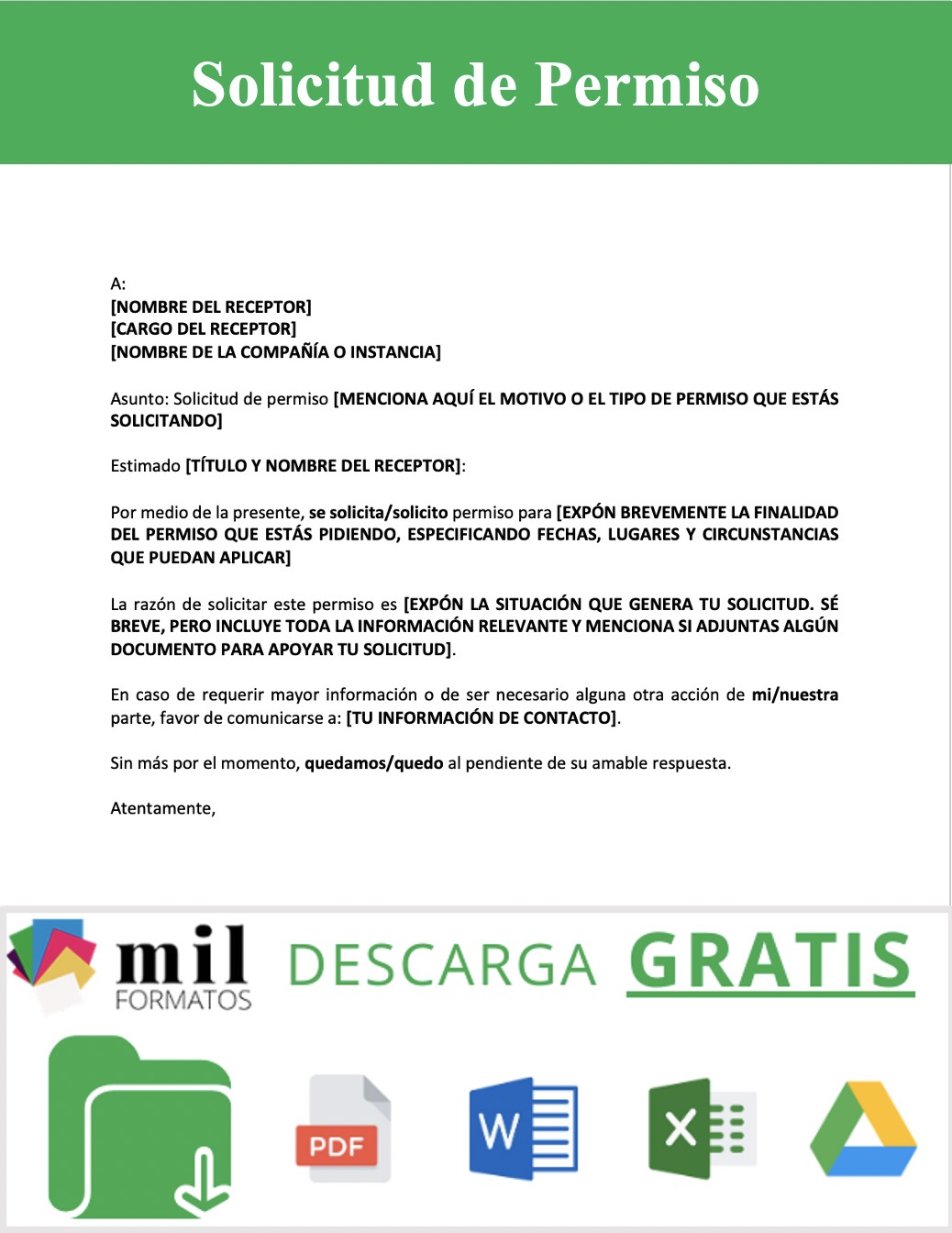 Solicitud De Permiso Ejemplos Formatos Solicitud De Permiso Ejemplos Formatos 2023 3850