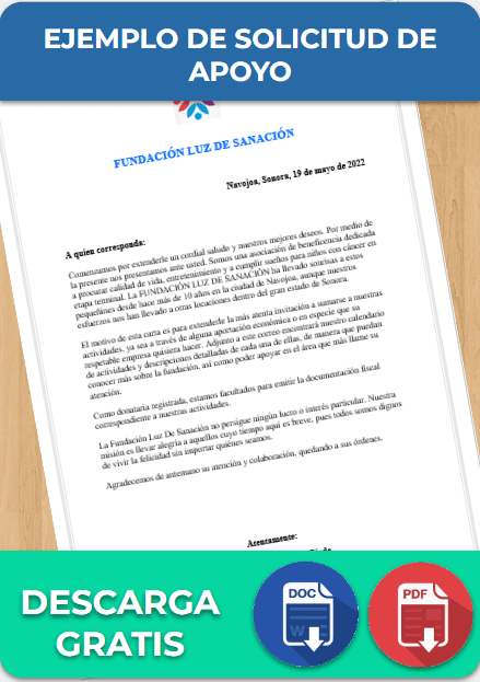 Solicitud De Apoyo Ejemplos Formatos Word Excel 2688