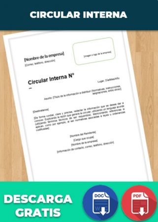 Circular Interna » Ejemplos, Formatos【 2023 】