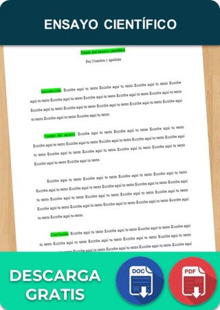 Ensayo Científico