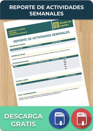 Reporte de Actividades Semanales