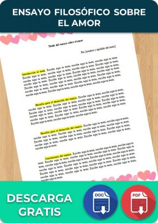 Ensayo filosófico sobre el amor