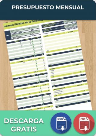 Presupuesto Mensual