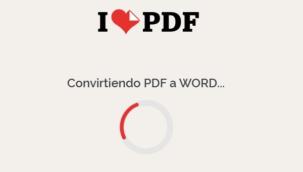 Convertir PDF a Word