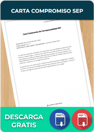 Carta compromiso SEP