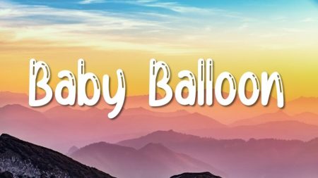 Baby Balloon - Fuentes para Word infantiles