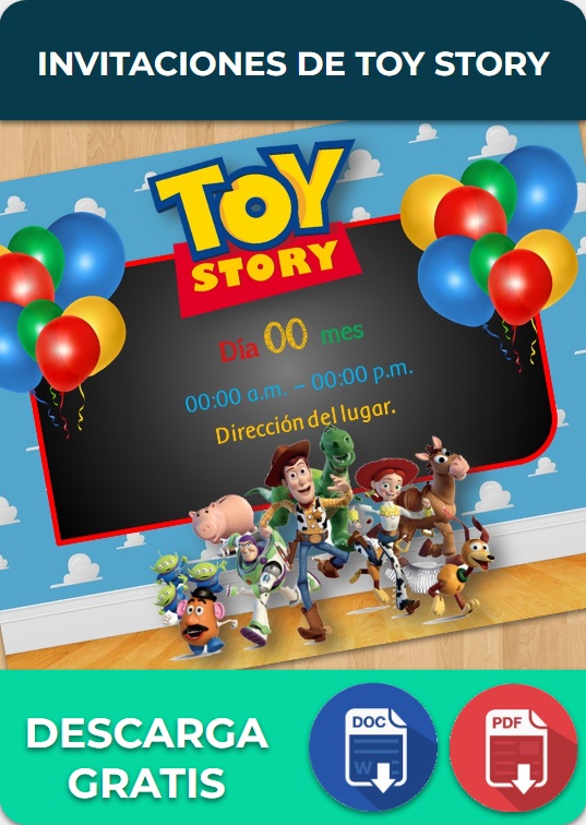 imagen de Invitaciones de Toy Story