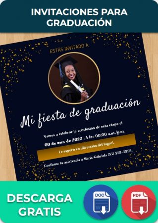 Invitaciones para Graduación