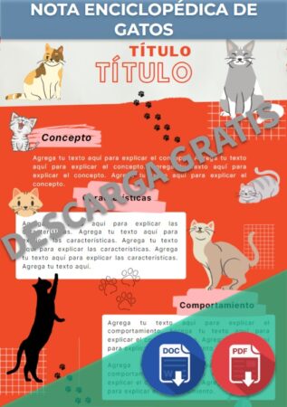 Nota enciclopédica de gatos