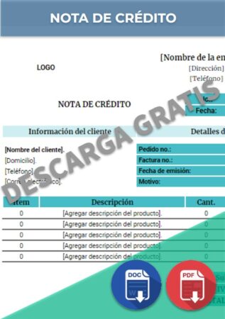 Nota de crédito