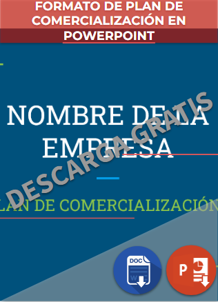 imagen de Formato Plan de comercialización en PowerPoint