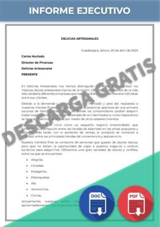 Informe ejecutivo
