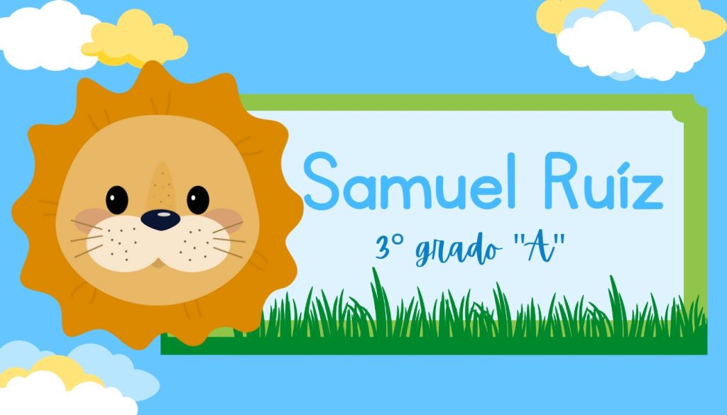 Gafete Para Nios Ejemplos Plantillas Word Excel Canva