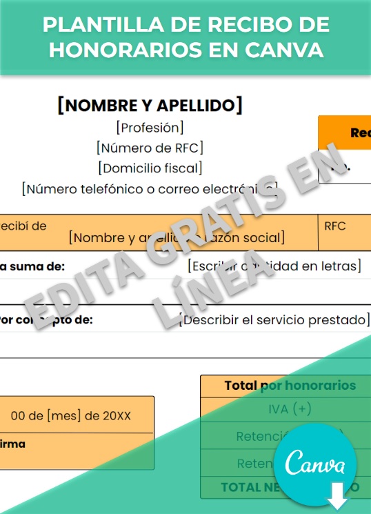 Recibo De Honorarios Ejemplos Formatos Word Excel 0995