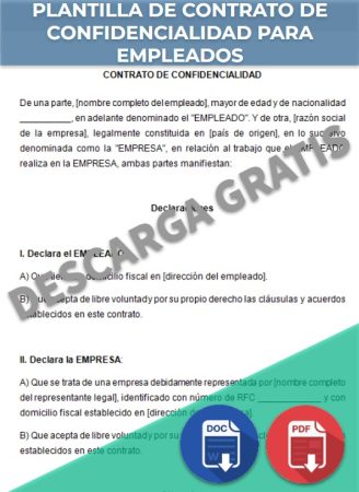 Contrato de Confidencialidad