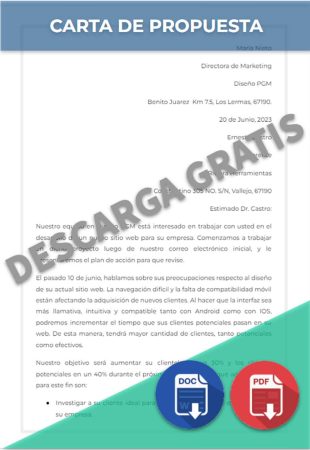 Carta de Propuesta