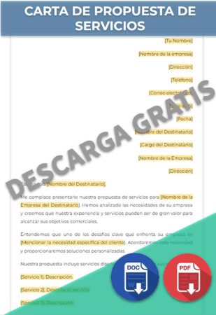 Carta Propuesta de Servicios